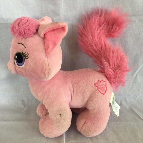 Build A Bear BABW Disney Palace Pet Aurora Pink Cat Princess Sleeping Beauty Toy - Picture 1 of 12